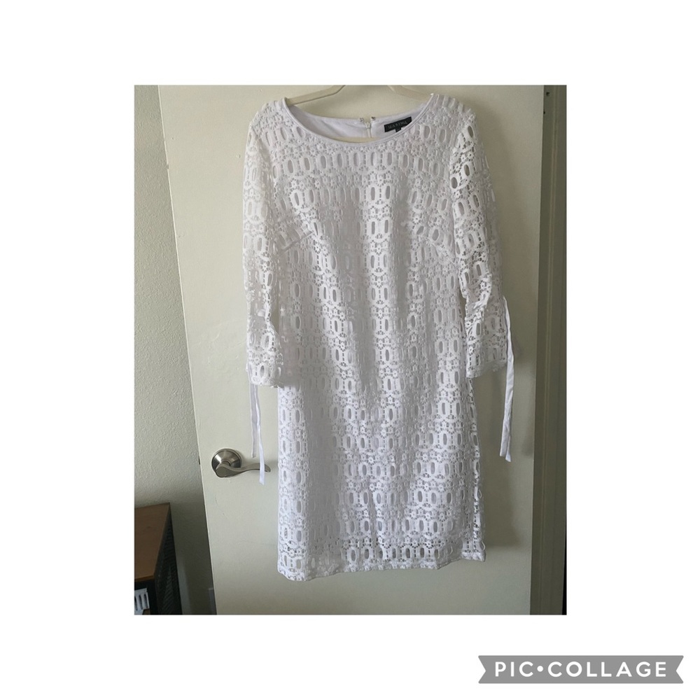 NEW WITH TAGS White Lace Marina Dress